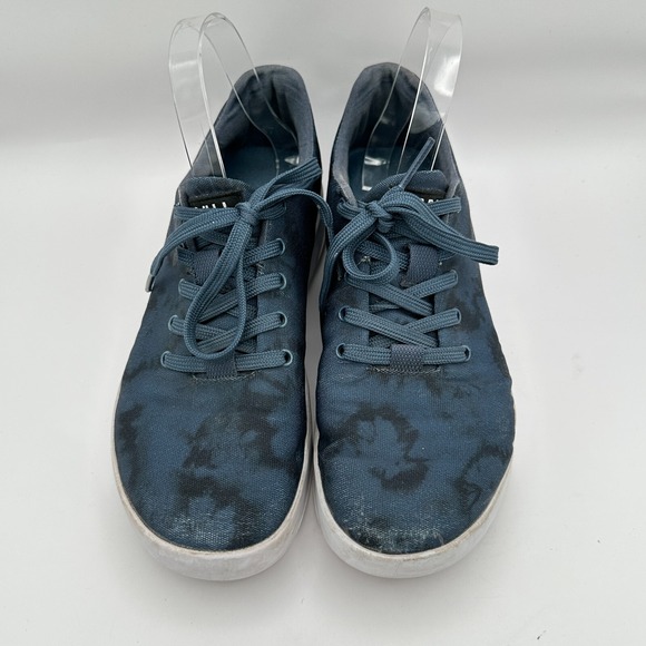 Nobull Sneaker Shoes Mens 6.5 Womens 8 Blue Black‎ Canvas Tie Dye Workout Gym - Picture 4 of 12
